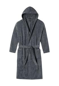 Мужской халат Essentials с капюшоном длиной 3/4 SCHIESSER, цвет C2 200 Anthrazit