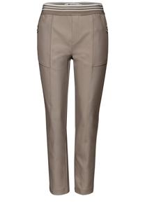 STREET ONE Узкие брюки 'Bonny' в цвете Mocha