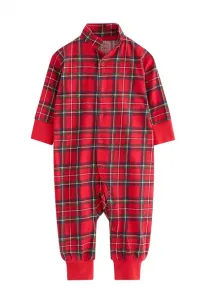 Проверено с помощью пижамы с воротником Lindex, Red