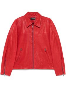 Mainless кожаная куртка, красный
