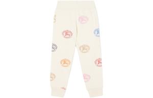 Детские трикотажные спортивные штаны Burberry, цвет Pale Yellow