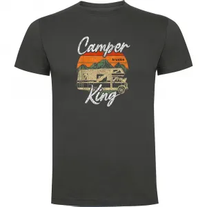 Футболка с коротким рукавом Kruskis Camper King, серый