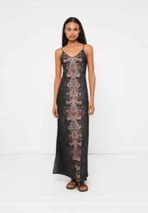 Платье AllSaints BRYONY MAXI DRESS, Ophis Black/Multi-Coloured