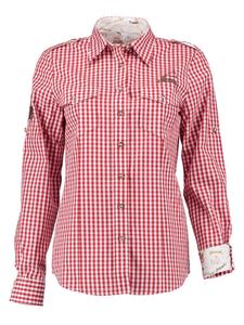 OS-Trachten Традиционная блузка Fronix, средне-красного цвета