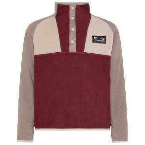 Детский джемпер Yokto Half-Buttons 2 - флисовый свитер Didriksons, красный