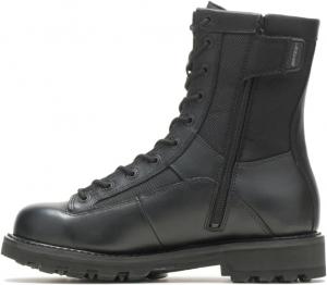 Мужские ботинки Bates 8 DuraShock с шнуровкой до носка и боковой молнией, черный