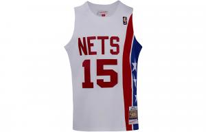 Баскетбольная майка Mitchell & Ness 'NBA New Jersey Nets 2005 Vince Carter' Mitchell Ness, белая