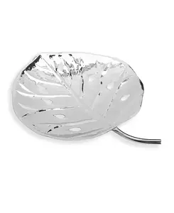 Листовая тарелка из нержавеющей стали, 16 дюймов Classic Touch, silver