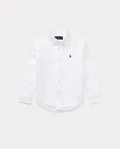 Чистая хлопковая рубашка для мальчика Polo Ralph Lauren