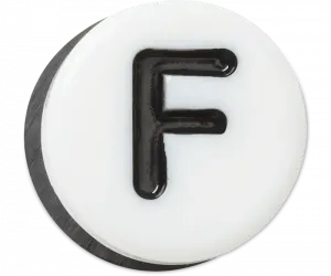 Джиббитсы Tiny Friendship Letter F Crocs