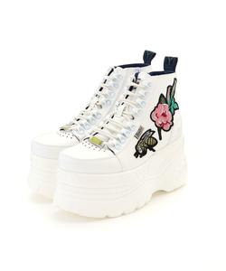 Кроссовки на платформе Yosuke Usa, цвет Off-White/C