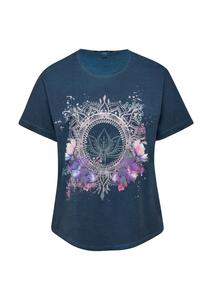 QS Футболка в морском синем цвете