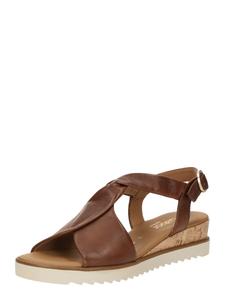 Сандалии с ремешками GABOR, коричневый