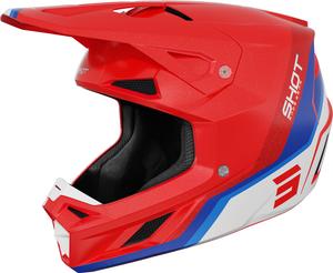 Мотокроссовый шлем Shot speed atomic mips, Red