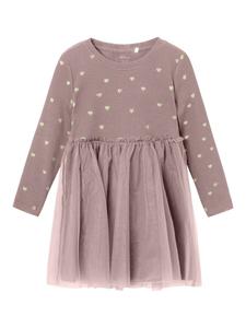 Платье NAME IT Dress NMFNadja, сиреневый