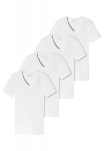 Майка Schiesser/Shirt Kurzarm 95/5 Organic Cotton, белый