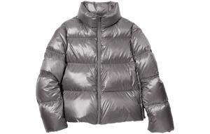 UNIQLO Женская пуховая куртка Lead Gray, Lead Gray