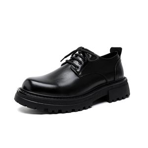 FAPAI Мужские повседневные туфли мужские низкие черные черные увеличивающие рост, цвет Black Height Increasing