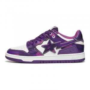 A BATHING APE Повседневные мужские туфли фиолетовые PPX, цвет Purple PPX