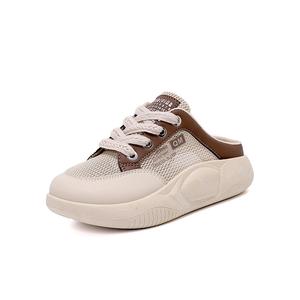 Женские сандалии с пластиковой подошвой и нескользящим носком JOHLIN DREAM, Khaki