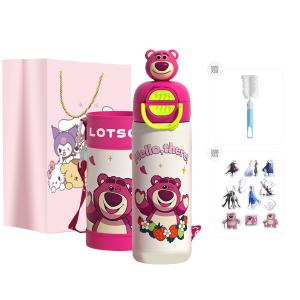 Практичная термокружка 316 из нержавеющей стали 480мл Disney, Lotso+Cup Cleaning Brush *1, Sticker *1, Shopping Bag *1