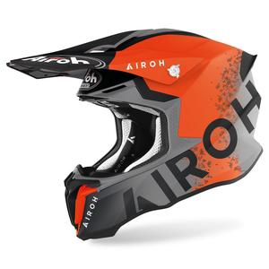Мотокроссовый шлем Airoh twist 2.0 bit, Gray/Orange