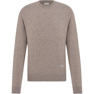 Кашемировый свитер SS26 для мужчин Dior, коричневый