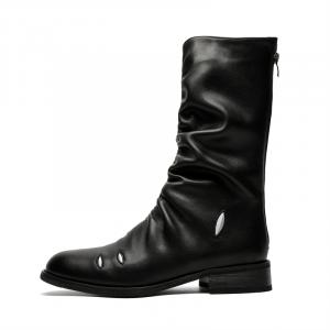 Chi Wolf Высокие сапоги Martin унисекс, черные