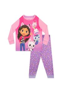 Опрыскивает пижаму Gabby's Dollhouse, фиолетовый