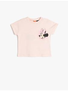 Футболка SS розового цвета KOTON