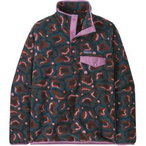 Легкий женский флисовый пуловер Synchilla Snap-T Patagonia, Soft Spirea/Dried Vanilla