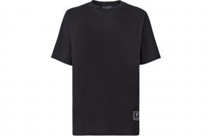 Футболка хлопковая с нашивкой-логотипом Giuseppe Zanotti, черная