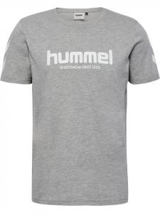 Hummel Мужская футболка Hmllegacy серого меланжевого цвета