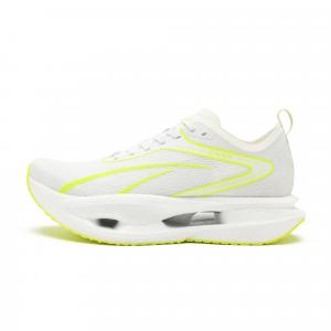 ZASK Кроссовки унисекс с низким верхом Flying Electric, белые, зеленые