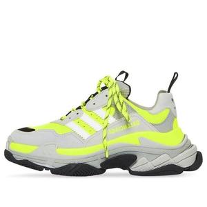 Кроссовки triple s x adidas 'fluo yellow' Balenciaga, желтый