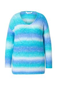 Свитер MIAMODA, Azure/Dark blue
