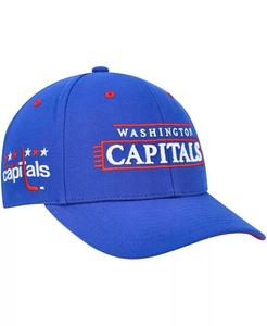 Мужская синяя бейсболка Washington Capitals LOFI Pro Snapback Mitchell & Ness