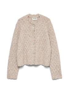 VERO MODA Кардиган из трикотажа в зеленом цвете