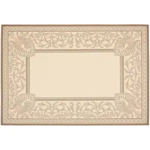 Внутренний и внешний ковер с виноградной лозой Safavieh, мультиколор, 153x229 см