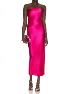 Платье Perla цвета «Драконий фрукт» Cult Gaia
