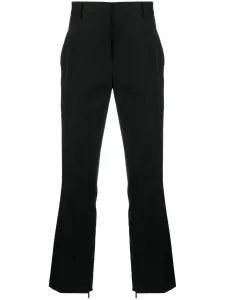Прямые брюки строгого кроя OFF-WHITE, черный