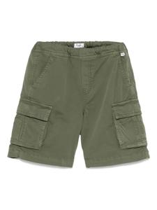 Il Gufo твиловые шорты карго, зеленый