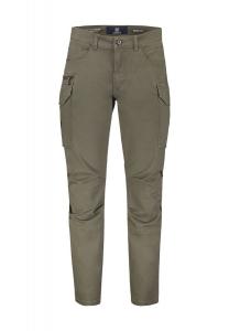 Брюки-карго, до щиколотки, однотонные, мужские LERROS, цвет Aged Olive