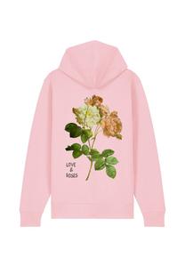 Толстовка на молнии ROSES UNISEX ZIPPED Mira Paris, фуксия