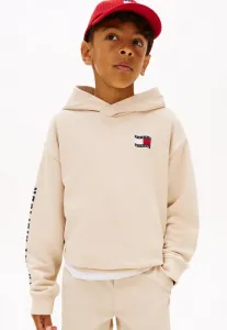 Толстовка с капюшоном и волнистым флагом из махровой ткани Tommy Hilfiger, Classic Beige