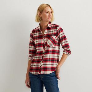 Женская рубашка field flex flannel Eddie Bauer, Cardinal