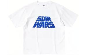 Футболка Star Wars X унисекс белая Uniqlo, белый