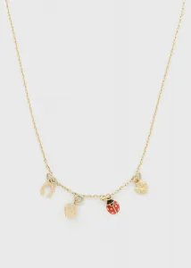 Женское ожерелье-талисман на удачу