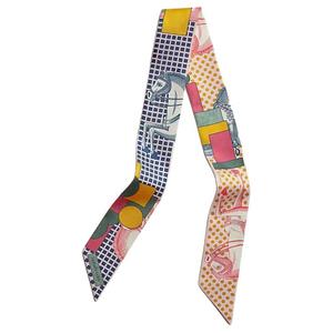 Шёлковый платок HERMES для женщин