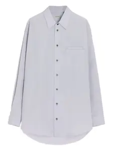 Рубашка с двойным карманом LEMAIRE, фиолетовый